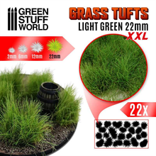 Green Stuff World - Grass Tufts, Light Green