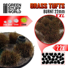 Green Stuff World - Grass Tufts, Burnt