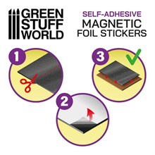 Green Stuff World - Magnet- und Gummi-Stahl Folie