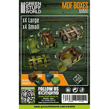 Green Stuff World - MDF Boxes AMMO