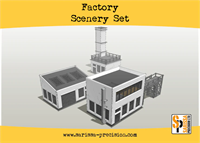 Sarissa Precision - Factory Scenery Set