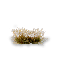 Gamers Grass - White Rose Flowers (6mm)