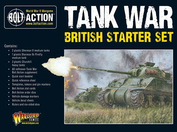 Bolt Action WW2 - Tank War: British Army