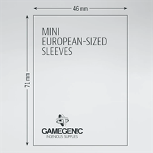 Gamegenic - Mini European-Sized Sleeves Matte