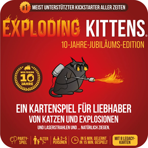 EXKD - Exploding Kittens: Jubilums-Edition, Tin