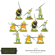 Warlords of Erehwon - Sohei Warrior Monks 