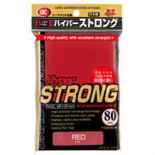 KMC Standard Sleeves - Hyper STRONG Red