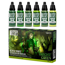 Green Stuff World - Farbset Bright Green
