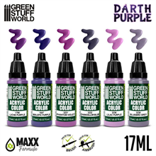 Green Stuff World - Farbset Darth Purple