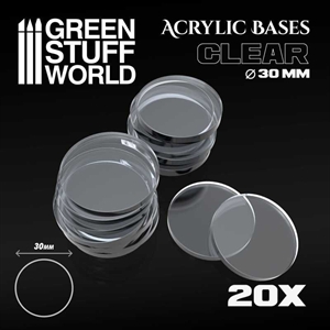 Green Stuff World - Acryl Bases Rund
