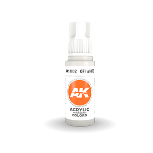 AK 3rd Generation Acrylics - Offwhite