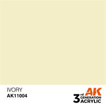 AK 3rd Generation Acrylics - Ivory