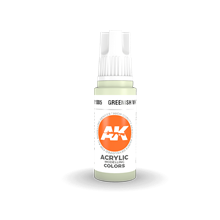 AK 3rd Generation Acrylics - Greenish White