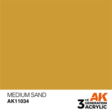 AK 3rd Generation Acrylics - Medium Sand