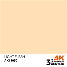AK 3rd Generation Acrylics - Light Flesh