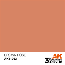 AK 3rd Generation Acrylics - Brown Rose
