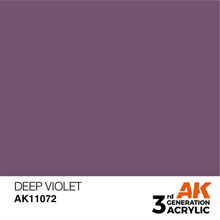 AK 3rd Generation Acrylics - Intense Deep Violet