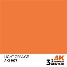 AK 3rd Generation Acrylics - Light Orange