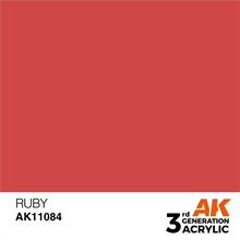 AK 3rd Generation Acrylics - Ruby
