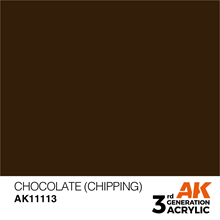 AK 3rd Generation Acrylics - Chocolate (Chipping)
