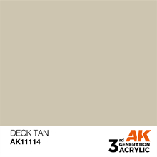 AK 3rd Generation Acrylics - Deck Tan
