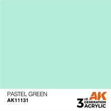 AK 3rd Generation Acrylics - Pastel Green