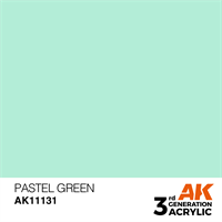 AK 3rd Generation Acrylics - Pastel Green