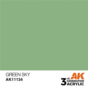AK 3rd Generation Acrylics - Green Sky