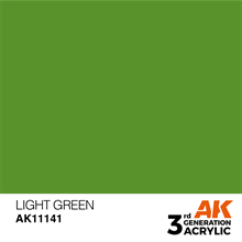 AK 3rd Generation Acrylics - Light Green