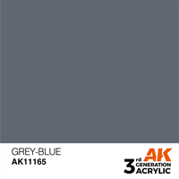 AK 3rd Generation Acrylics - Grey-Blue