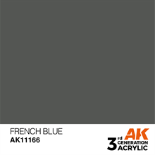 AK 3rd Generation Acrylics - French Blue