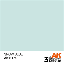 AK 3rd Generation Acrylics - Snow Blue
