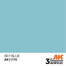 AK 3rd Generation Acrylics - Sky Blue