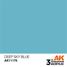 AK 3rd Generation Acrylics - Deep Sky Blue