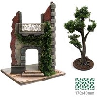 Green Stuff World -Blttermatte, Eiche Dunkelgrn