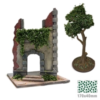 Green Stuff World -Blttermatte, Birke Dunkelgrn