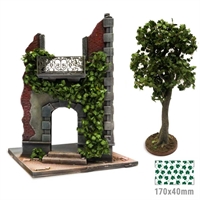 Green Stuff World - Blttermatte, Ahorn Dunkelgrn