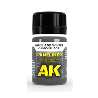 AK Interactive - Paneliner, Winter Camouflage