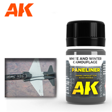 AK Interactive - Paneliner, Winter Camouflage