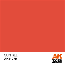 AK 3rd Generation Acrylics - Punch Sun Red