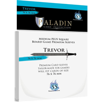Paladin Sleeves - Trevor Premium Medium+ Square