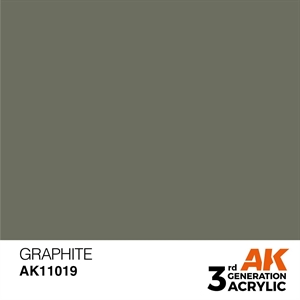 AK 3rd Generation Acrylics - Graphite