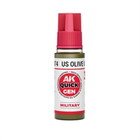 AK Quick Generation Acrylics - US Olive Uniform