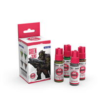 AK Quick Gen. Acrylics - Set: Green Skins