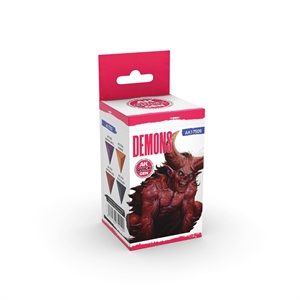 AK Quick Gen. Acrylics - Set: Demons