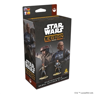 Star Wars: Legion - Customizable Rebel Officer & Agent