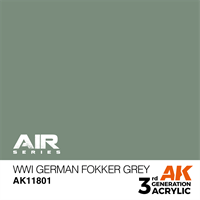 AK 3rd Generation Acrylics - Air, German Fokker Grey