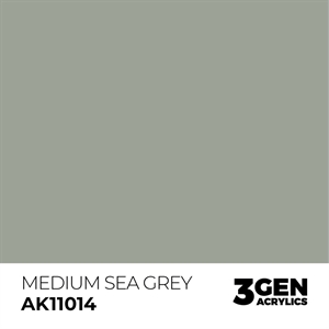 AK 3rd Generation Acrylics - Medium Sea Grey