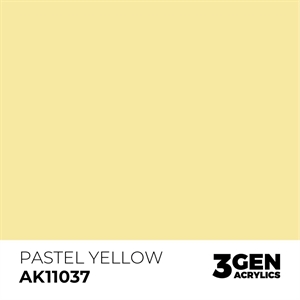 AK 3rd Generation Acrylics - Pastel Yellow