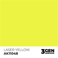AK 3rd Generation Acrylics - Laser Yellow